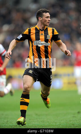 Calcio - Barclays Premier League - Hull City / Arsenal - KC Stadium. James Chester, Hull City Foto Stock