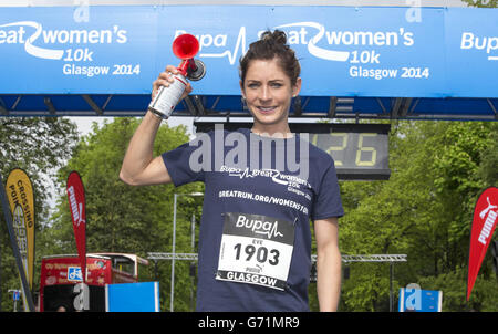 Atletica - Bupa donne 10k - Glasgow Foto Stock