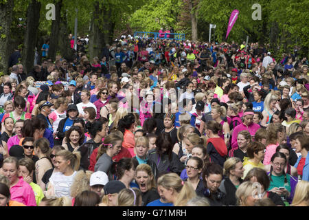 Atletica - Bupa donne 10k - Glasgow Foto Stock