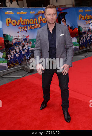 "Postino Pat: il film' Premiere - Londra Foto Stock