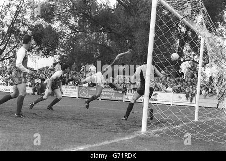 Calcio - amichevole internazionale - Inghilterra v Aylesbury Regno - Buckingham Road Stadium Foto Stock