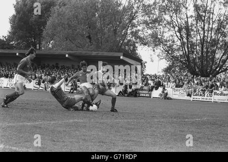 Calcio - amichevole internazionale - Inghilterra v Aylesbury Regno - Buckingham Road Stadium Foto Stock