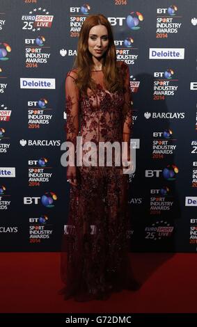 BT Sport Industry Awards 2014 - Londra. Una Foden arriva al BT Sport Industry Awards 2014 a Battersea Evolution, Londra. Foto Stock