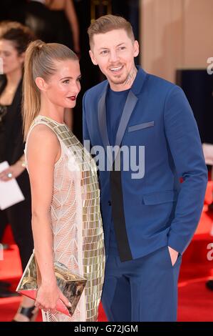 Arqiva British Academy Awards televisione - Arrivi - Londra Foto Stock