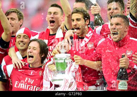 Calcio - FA Cup - finale - Arsenal v Hull City - Wembley Stadium Foto Stock