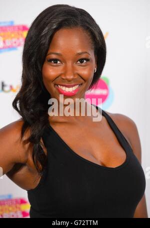 Jamelia arriva al Lorraine's High Street Fashion Awards, a Vinopolis, nel centro di Londra. Foto Stock