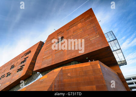 Campus WU Vienna University of Economics : Dipartimento 1 e centro di insegnamento ( D1 & TC ), Wien, Vienna, Austria, Wien, 02. Foto Stock