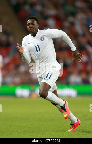 Calcio - Coppa del mondo 2014 - amichevole - Inghilterra v Perù - Stadio di Wembley. Danny Welbeck inglese in azione Foto Stock