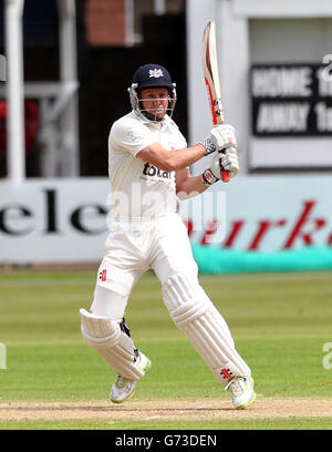 Cricket - LV County Championship - Divisione 2 - Giorno 2 - Leicestershire v Gloucestershire - Grace Road Foto Stock