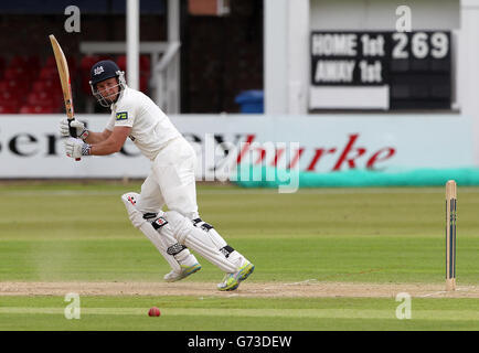 Cricket - LV County Championship - Divisione 2 - Giorno 2 - Leicestershire v Gloucestershire - Grace Road Foto Stock