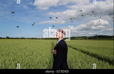 Il settantesimo anniversario del D-Day campagna Foto Stock