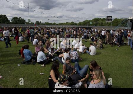 Field Day Festival, Londra. The Field Day Festival, Victoria Park, East London. Foto Stock