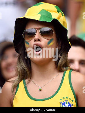 Calcio - Coppa del Mondo FIFA 2014 - GRUPPO A - Brasile v Messico - Estadio Castelao Foto Stock