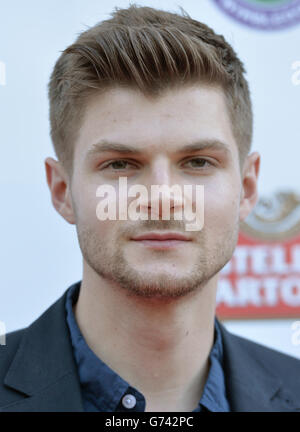 Stella Artois Wimbledon lancio Party - Wimbledon. Jim Chapman partecipa alla festa di lancio di Stella Artois Wimbledon alla Casa di Cannizaro, Wimbledon. Foto Stock