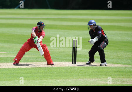Cricket - 2° XI T20 Finals giorno - Semi finale - Lancashire v Leicestershire - Arundel Cricket Ground Foto Stock