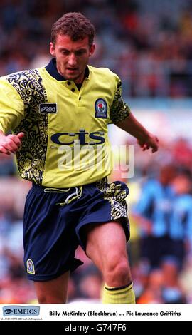 F.A. Carling Premiership Soccer - Coventry City v Blackbrun Rovers. Billy McKinlay (Blackbrun) Foto Stock