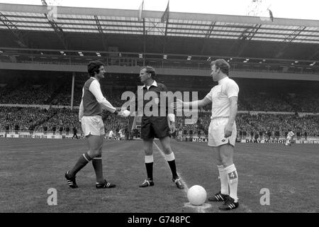 Arsenal V Leeds finale di FA Cup Foto Stock