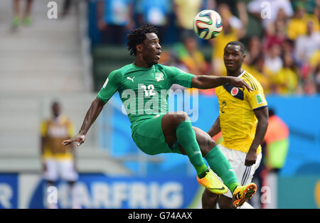 Calcio - Coppa del Mondo FIFA 2014 - GRUPPO C - Colombia v Costa d Avorio - Estadio Nacional Foto Stock