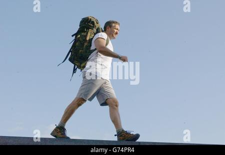 A piedi Chris Ryan Foto Stock