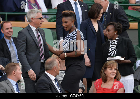 Tennis - 2014 campionati di Wimbledon - Giorno 4 - All England Lawn Tennis e Croquet Club Foto Stock