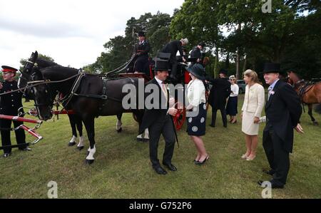 Corse di cavalli - Il Royal Ascot incontro 2014 - Giorno 2 - Ascot Racecourse Foto Stock