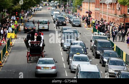 Corse di cavalli - Il Royal Ascot incontro 2014 - Giorno 4 - Ascot Racecourse Foto Stock