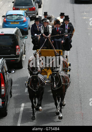 Corse di cavalli - Il Royal Ascot incontro 2014 - Giorno 4 - Ascot Racecourse Foto Stock