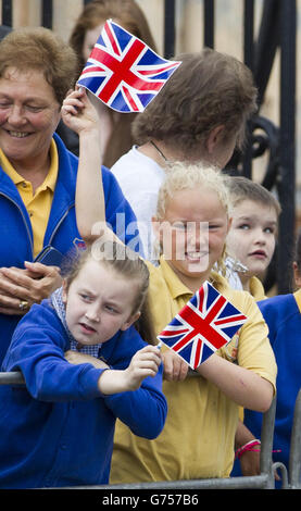 Royal visita a Ulster - Giorno 2 Foto Stock