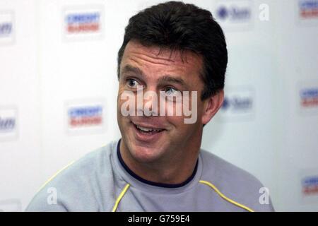 Leeds United Manager David O'Leary Foto Stock