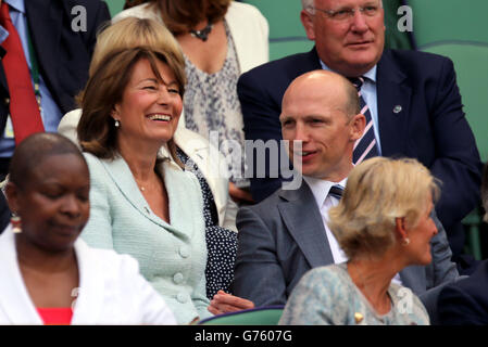 Tennis - 2014 campionati di Wimbledon - Giorno 5 - All England Lawn Tennis e Croquet Club Foto Stock