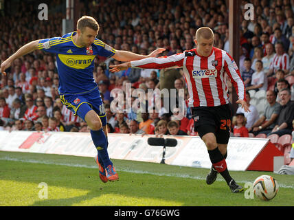 Calcio - npower Football League One - Play Off - Semifinale - Seconda tappa - Brentford v Swindon Town - Griffin Park Foto Stock