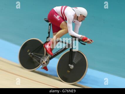 4000M Cycling - Inghilterra del Bradley Wiggins Foto Stock