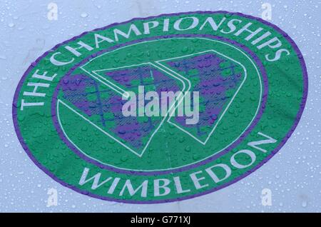 Meteo Wimbledon-Bad Foto Stock