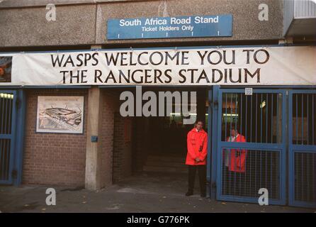 Rugby Union - Coppa europea sponsorizzata da Heineken. Loftus Road - Casa di Wasps Foto Stock