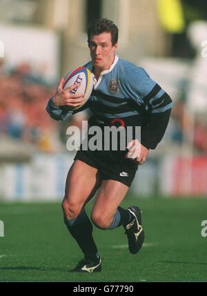 Rugby Union. Heineken Sponsored European Cup. Wasps contro Cardiff. Robert Howley, Cardiff Foto Stock