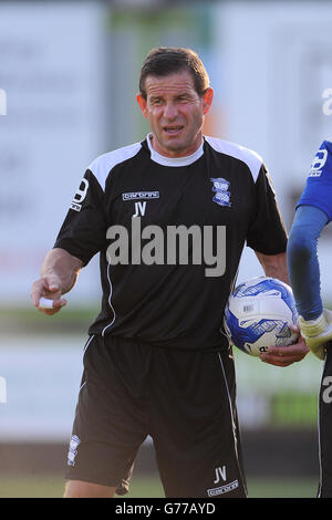 Calcio - Pre Season friendly - Forest Green Rovers / Birmingham City - New Lawn Stadium. John Vaughan, portiere della città di Birmingham Foto Stock