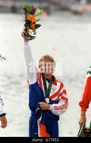 Martin Doctor, Repubblica Ceca, medaglia d'oro in Mens 500 C1 Foto Stock