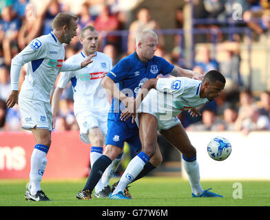 Calcio - pre stagione amichevole - Tranmere Rovers v Everton - Prenton Park Foto Stock