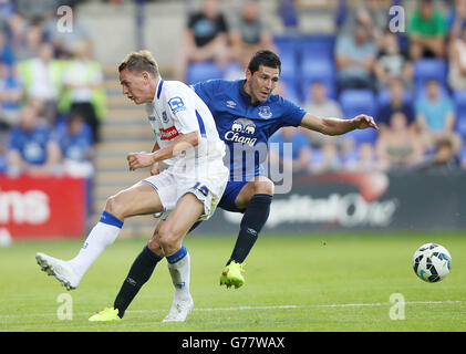 Calcio - pre stagione amichevole - Tranmere Rovers v Everton - Prenton Park Foto Stock