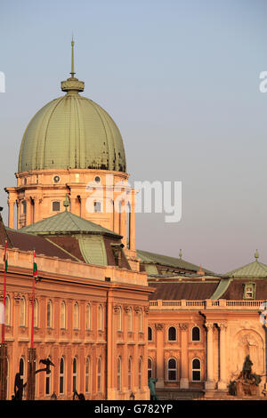 Ungheria, Budapest, Palazzo Reale Foto Stock