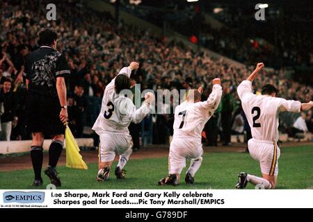 Calcio, Coca Cola Cup terzo turno Leeds United v Aston Villa Foto Stock