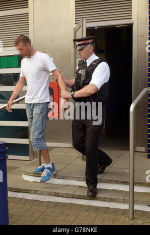 StubHub arresti in Peckham Foto Stock