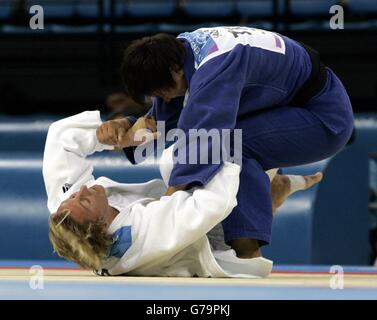 OLYMPICS JUDO KATE HOWEY Foto Stock