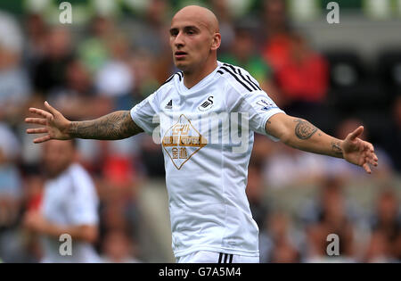 Calcio - Pre-Season friendly - Swansea City v Villareal - Liberty Stadium. Jonjo Shelvey di Swansea City Foto Stock