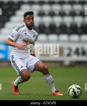 Calcio - Pre-Season friendly - Swansea City v Villareal - Liberty Stadium. Neil Talyor di Swansea City Foto Stock