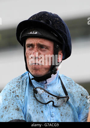 Corse ippiche - Derby Day - Ippodromo di Doncaster. Shane Kelly, Jockey Foto Stock