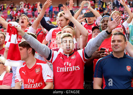 Calcio - protezione comunitaria - Arsenal v Manchester City - Wembley Stadium Foto Stock