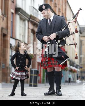 Piping Live! Glasgow International Festival di tubazioni Foto Stock