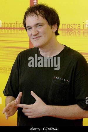 Quentin Tarantino Festival del Cinema di Venezia Foto Stock