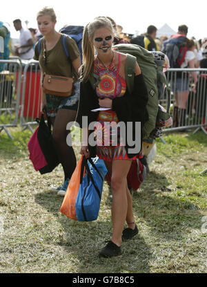 Bestival 2014 - Giorno Uno Foto Stock